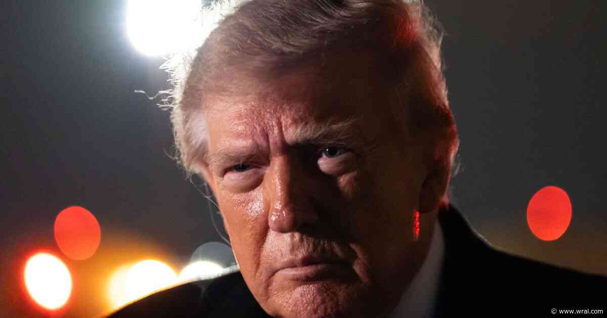 Trump to visit North Carolina Oct. 20 as Republicans work to gain ground