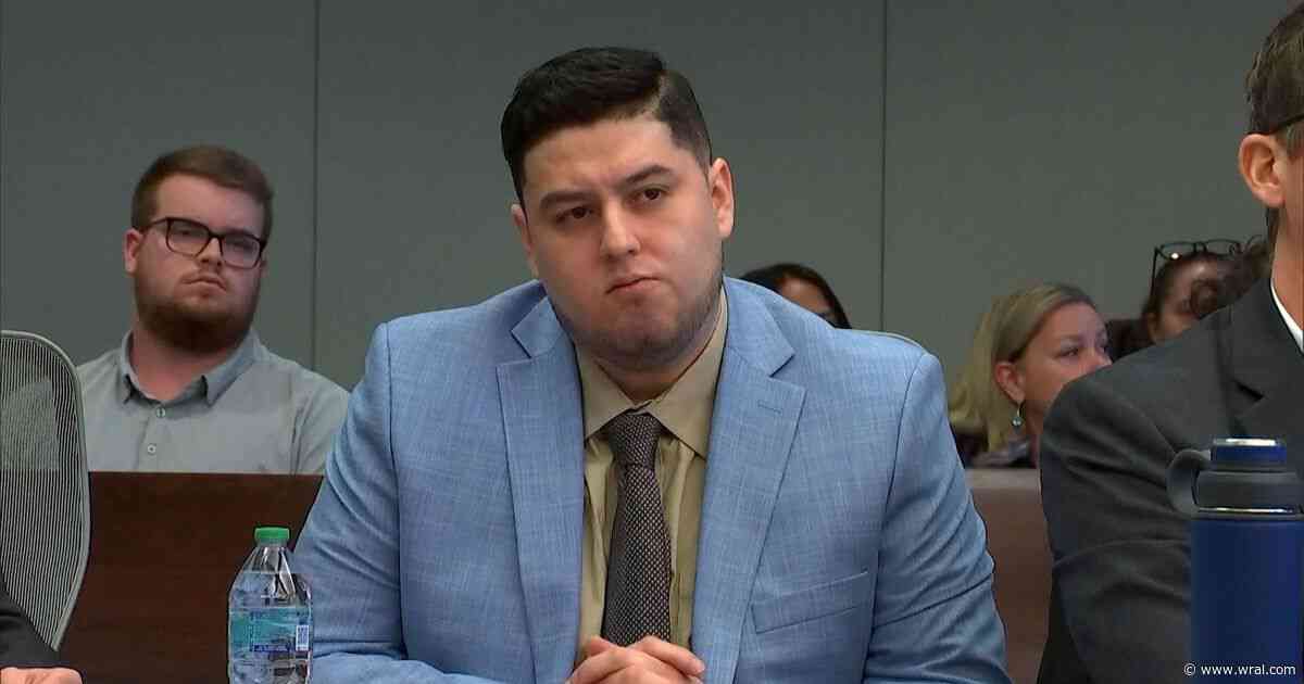 Footage shows first police interaction with Miguel Salguero-Olivares in UNC student murder trial