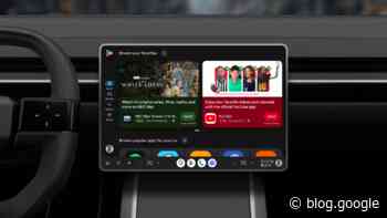 A new app experience is coming to cars with Google built-in