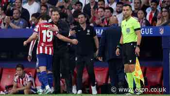 Simeone says Álvarez closer to player Atlético 'want to see'