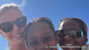 Charlize Theron shares rare glimpse of grown up daughters during fun-filled day out