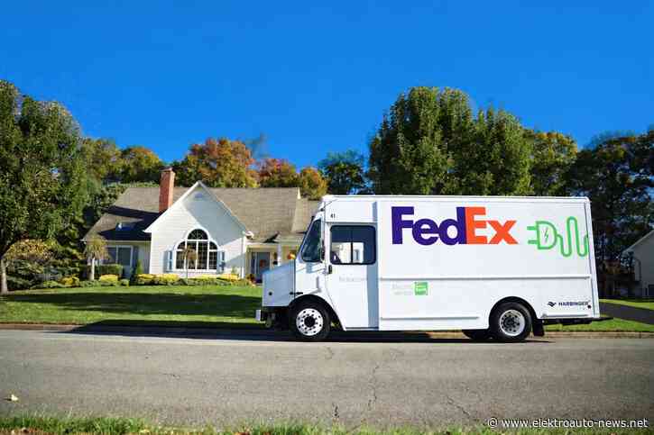 FedEx setzt auf 2000 E-Transporter: Großauftrag für Start-up