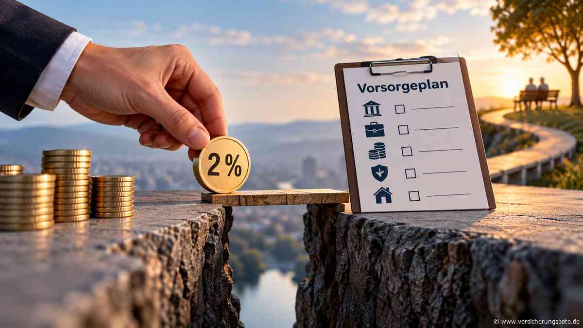 Kapitalrente: Zwei Prozent Pflichtvorsorge sind noch kein Vorsorgeplan