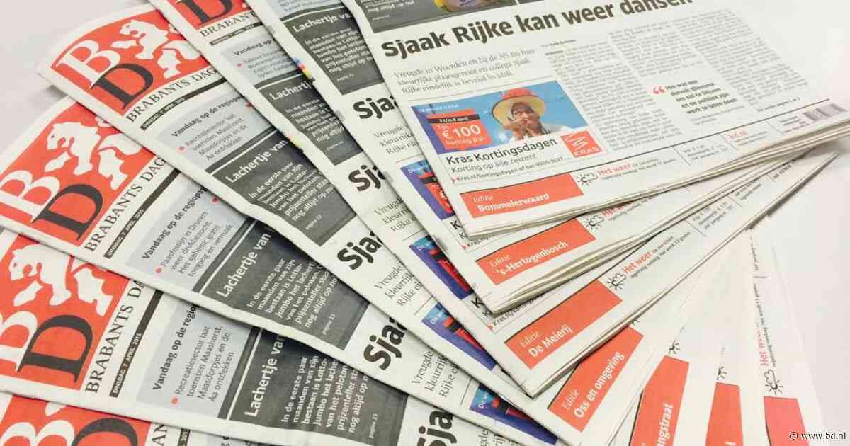 Vier edities van het Brabants Dagblad mogelijk later bezorgd door problemen bij drukkerij