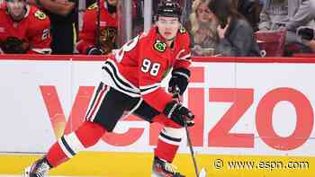 Bedard impresses in Blackhawks return, says playing again 'what I live for'