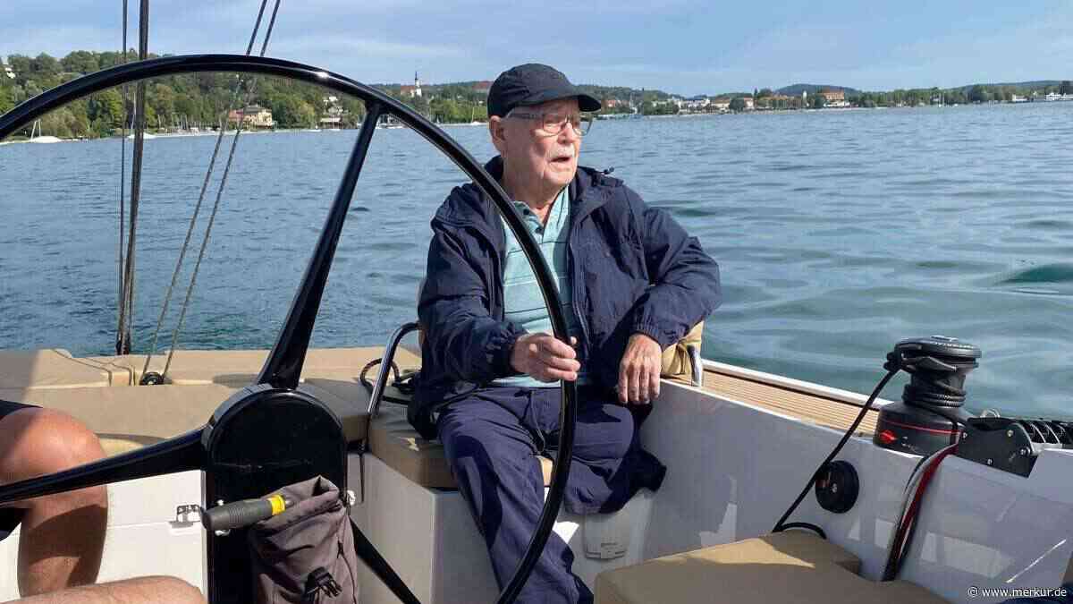 93-Jähriger segelt nach Amputation noch einmal auf dem Starnberger See
