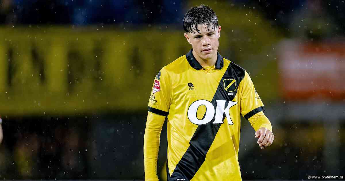 Zelfs wanneer de andere spitsen niet fit zijn, speelt Pepijn Reulen maar vijf minuten bij NAC