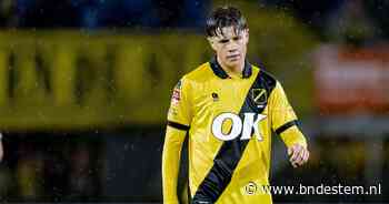 Zelfs wanneer de andere spitsen niet fit zijn, speelt Pepijn Reulen maar vijf minuten bij NAC