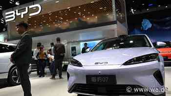 Chinesischer Autobauer BYD plant Fabrik in Frankreich