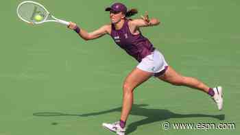Swiatek advances to Wuhan Open round of 16 in straight sets