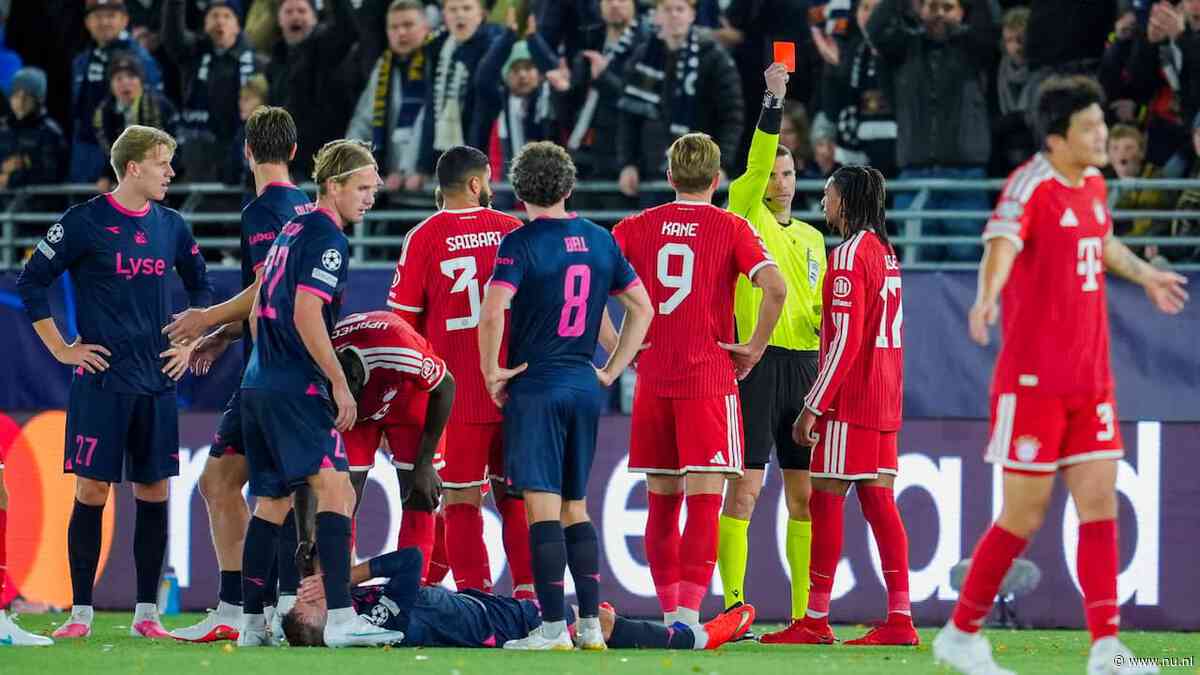 Olise gooit bal in gezicht tegenstander op pijnlijke avond Bayern: 'Ontzettend dom'