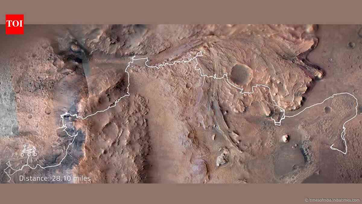 NASA’s Perseverance rover breaks Mars driving record, covering 28.1 miles in five years