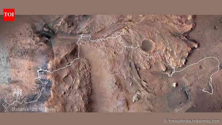 NASA’s Perseverance rover breaks Mars driving record, covering 28.1 miles in five years