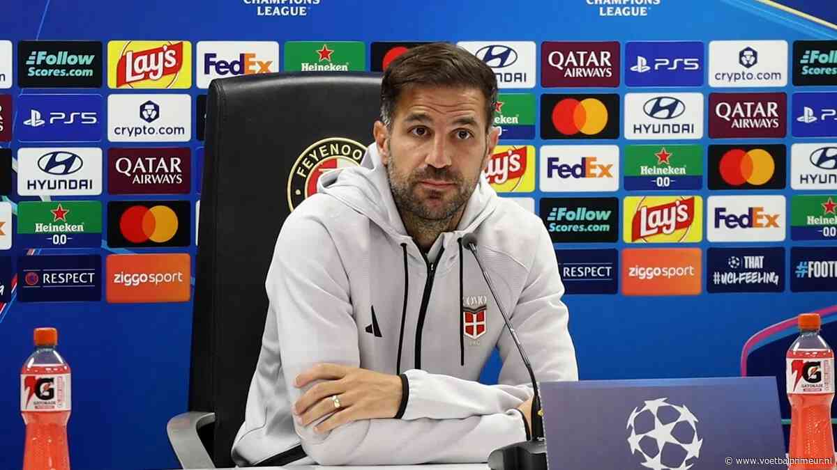 Fàbregas onder indruk van specifiek aspect bij Feyenoord: 'Ik hou daarvan'