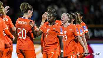 Oranjevrouwen kunnen WK ruiken, maar zijn nog niet tevreden: 'Had meer verwacht'
