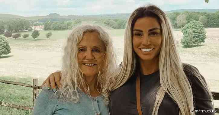Katie Price says her terminally ill mother Amy Price has just ‘days left’