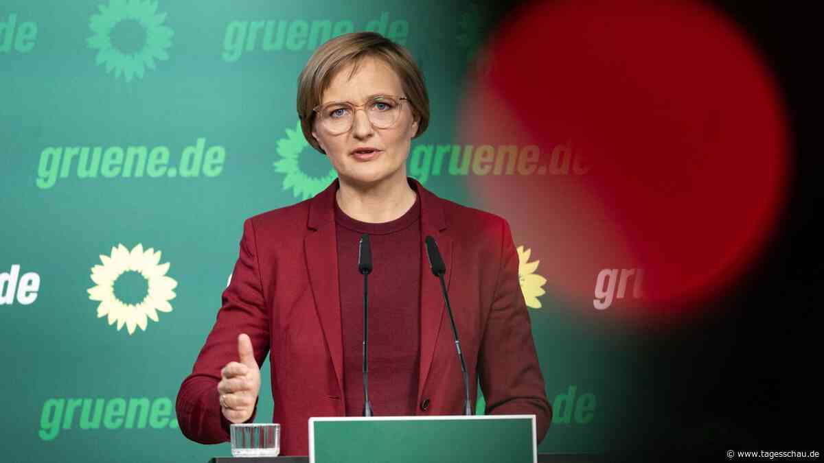 Grünen-Chefin Brantner befürwortet Stopp der Sondierungen in Berlin