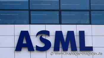 ASML: Chipanlagen-Hersteller mit Gewinnsprung – Anleger bleiben zurückhaltend