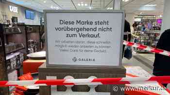 Irre Folge der Insolvenz: Verkaufsverbot bei Galeria am Marienplatz