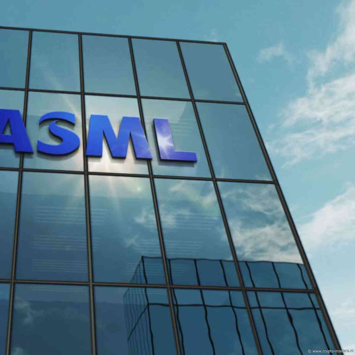 ASML draait recordkwartaal - maar de AI-vraag groeit te snel