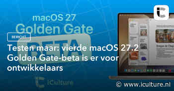 Testen maar: vierde macOS 27.2 Golden Gate-beta is er voor ontwikkelaars