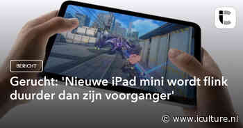 Gerucht: ‘Nieuwe iPad mini wordt flink duurder dan zijn voorganger’
