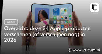 Overzicht: deze 24 Apple-producten verschenen (of verschijnen nog) in 2026