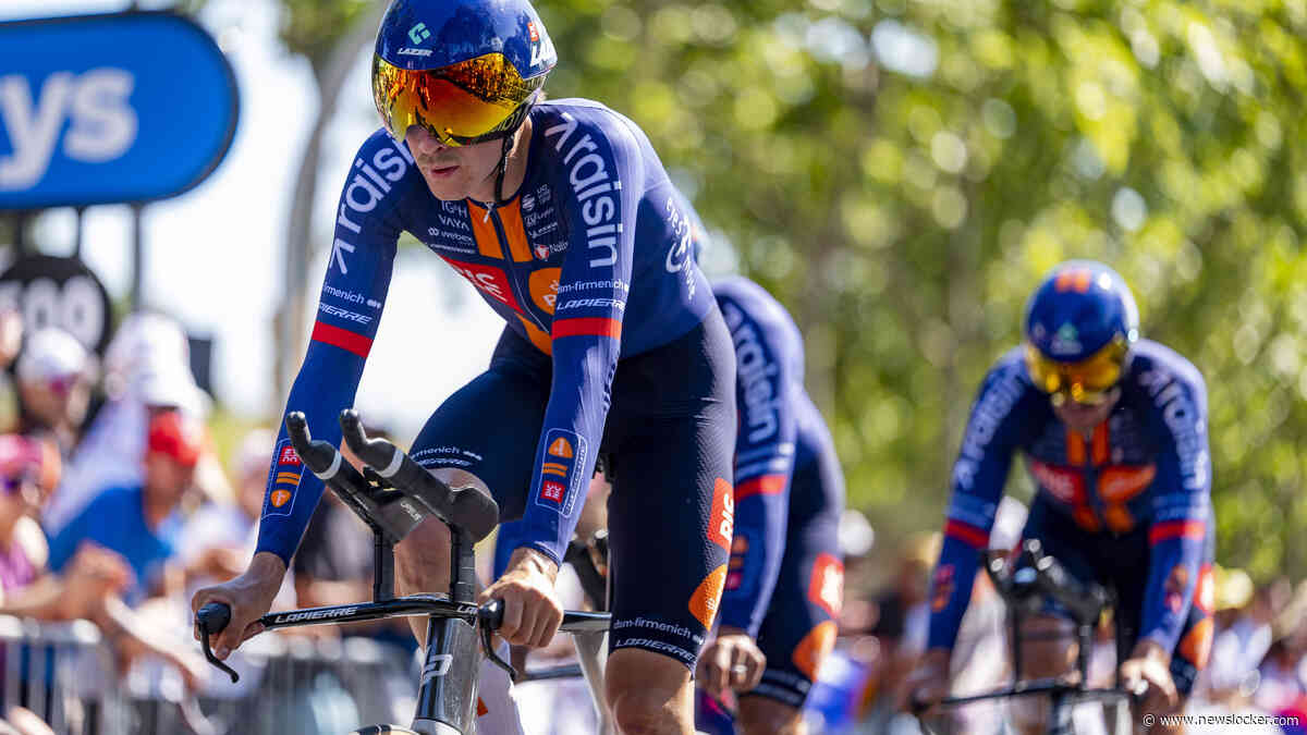 Nederlander Frits Biesterbos (24) klopt Magnier en Kooij en boekt in Chinese WorldTour-koers eerste profzege