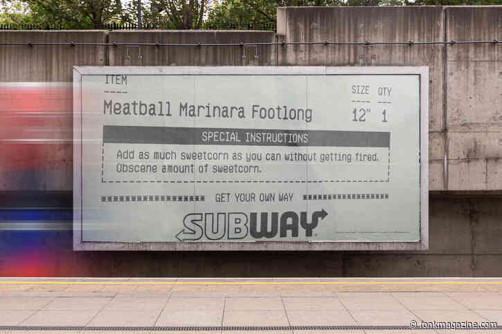 Subway heeft een nieuwe merkpropositie gericht op keuzevrijheid