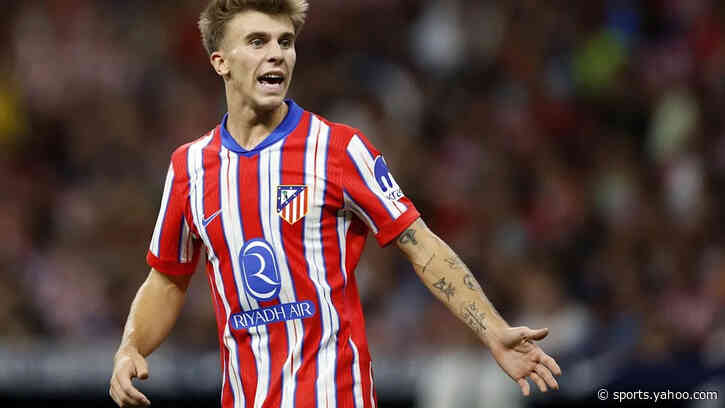 Barrios and Lookman fire Atlético Madrid past 10-man United