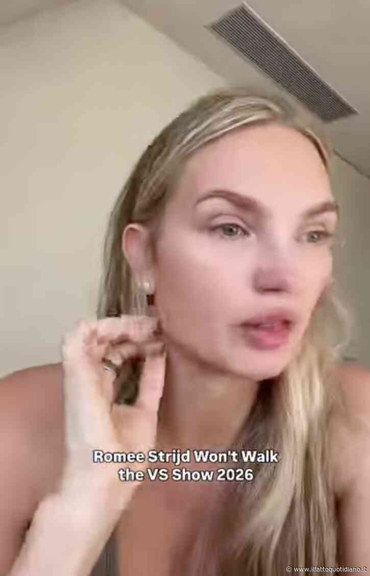 “Il rifiuto fa parte del lavoro, ma non mi hanno detto la verità e mi hanno tenuta all’oscuro”: la modella di Victoria’s Secret Romee Strijd in lacrime dopo il “no” a sfilare allo show di Los Angeles