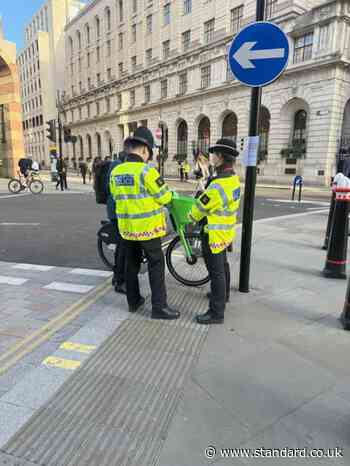 City of London cyclists 'sin bin': Police reveal bold new approach for red light jumpers