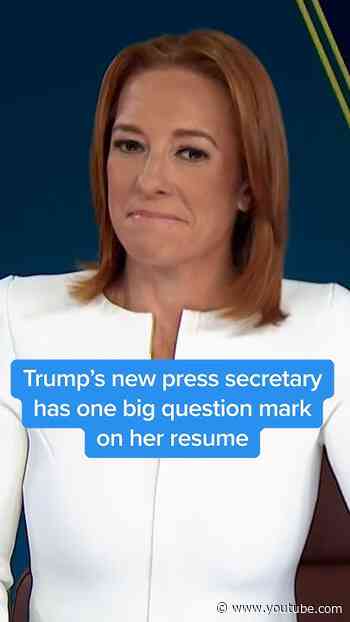 Trump’s new press secretary has one big question mark on her resume