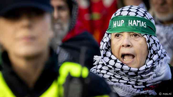 Van Weel gaat met Halsema in gesprek over Hamas-steun bij demonstratie