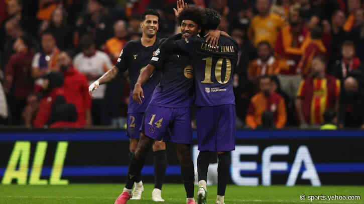 Stats: Barcelona unleashed 22 shots in Galatasaray demolition