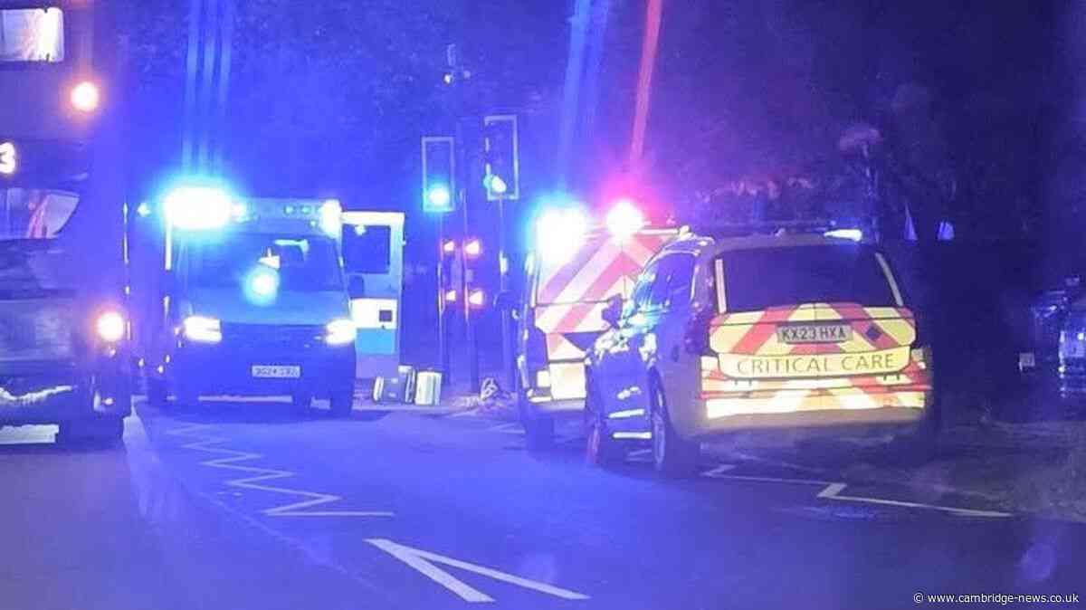 Pedestrian suffers 'serious' injuries after being 'hit by car' on city street