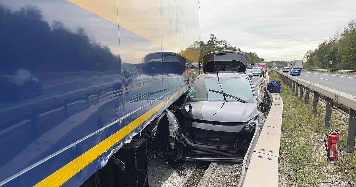 Unfall auf A73 bei Bamberg: Fahranfänger löst verheerende Kettenreaktion aus