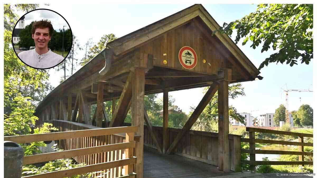 Turnersteg in Rosenheim wird abgerissen: Fällt der Badeplatz dem Neubau zum Opfer?