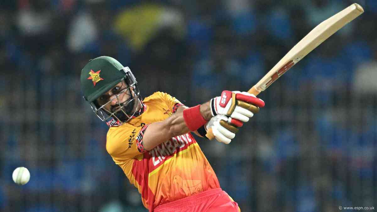 Home ODI World Cup before retiring 'certainly a blessing' for Sikandar Raza