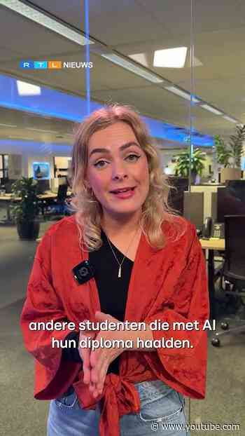 Veel masterscripties voor grootste deel door AI geschreven | RTL Nieuws