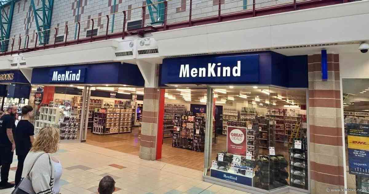 In photos: Look inside new store as Menkind returns to Kent shopping centre
