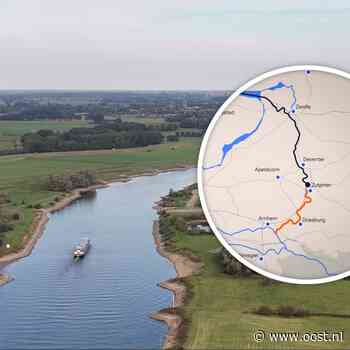Opnieuw eenrichtingsverkeer op IJssel: schippers varen weer om naar Twentekanaal