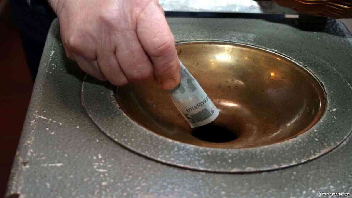 Trick überführt den Dieb, der mit einem Maßband die Kollekte klaute