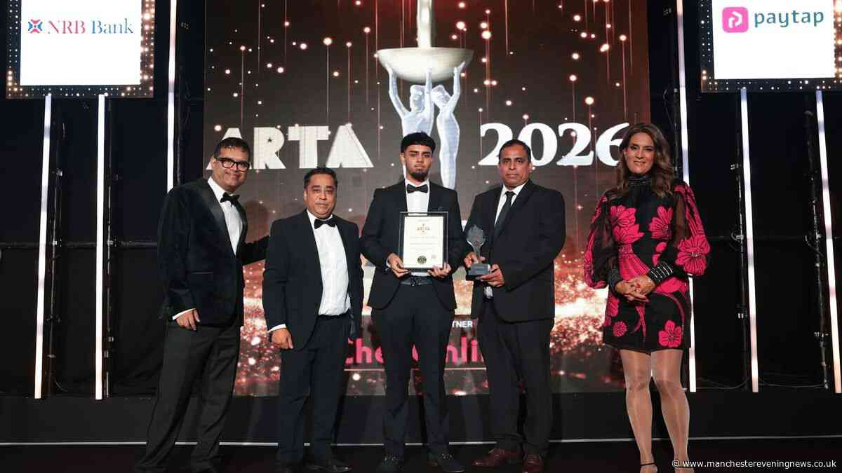 Rochdale takeaway owner hails 'incredible honour' as it's declared North West's best