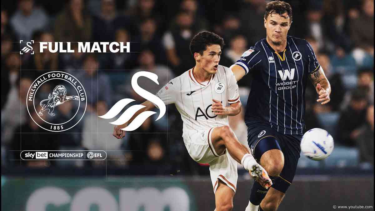 Millwall v Swansea City | Full Match