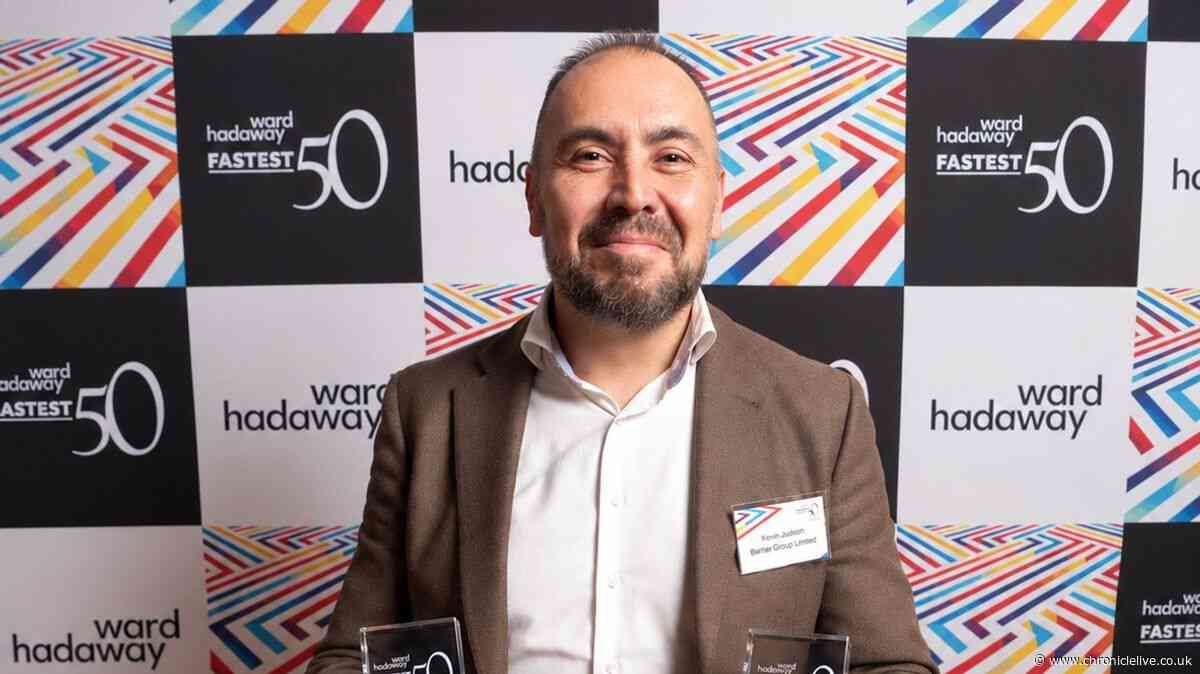 Ranked: the North East's fastest growing companies as 2026 list confirms Wallsend winner
