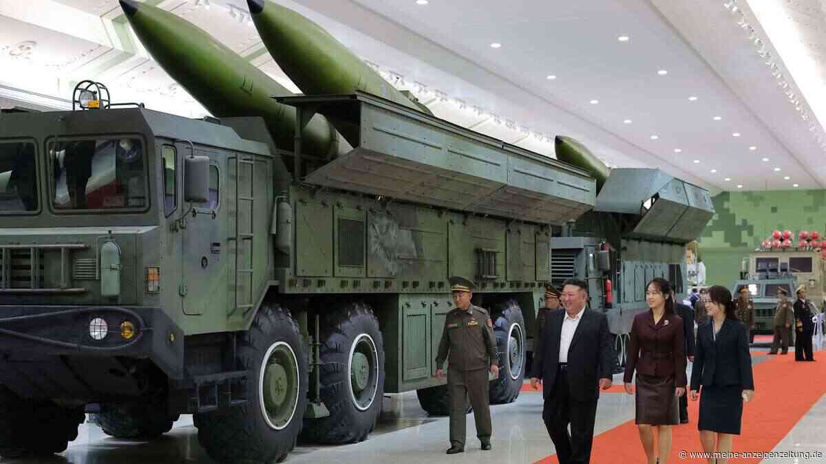 Nordkorea stellt Atomrakete zur Schau – Kim schickt Trump eine unmissverständliche Botschaft