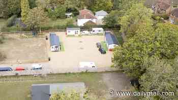 Illegal travellers camp built on the sly is told to pack up and leave Buckinghamshire village site