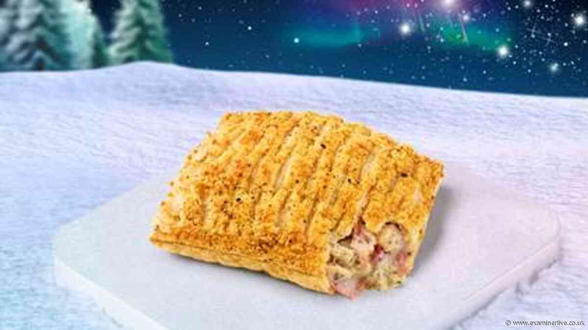 Greggs confirms date Festive Bake will be back in branches for 2026
