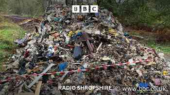 'Industrial-size' fly-tip dumped at beauty spot